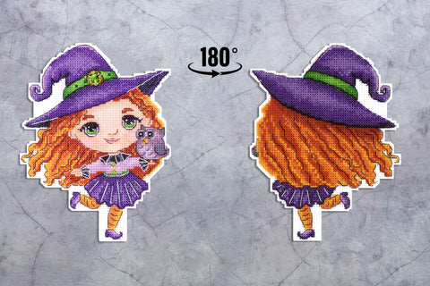 Magic Character Counted Cross Stitch Kit, MP Studia, Aida Canvas, Multicolor Design, Beginner-Friendly Embroidery Craft Set