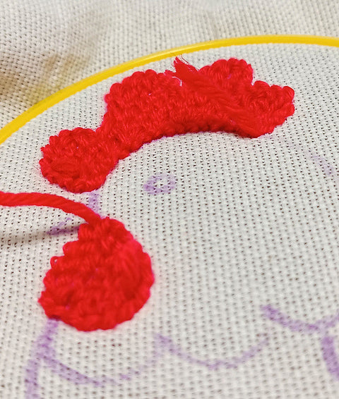 Cross Stitch Kit with Rooster Motif, Oven, 14.5 × 13.5 cm Finished Size, Decorative Embroidery Project