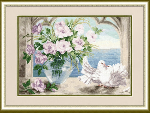 Z032 Fidelity Cross Stitch Kit from Golden Fleece