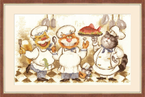 VK018 Bon Appetit Cross Stitch Kit from Golden Fleece