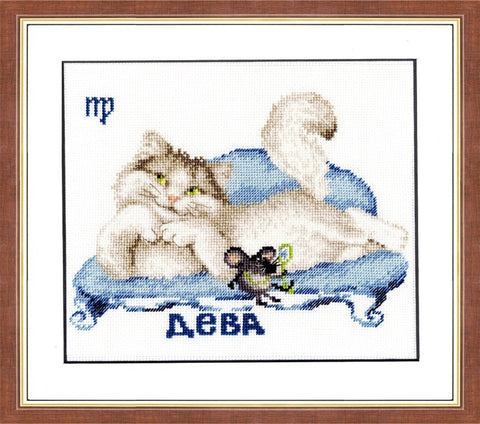 VL006 Zadiac Sign - Virgo Cross Stitch Kit from Golden Fleece