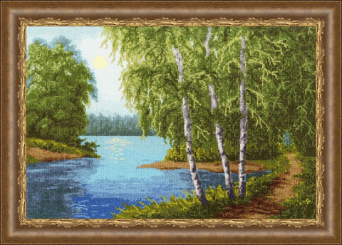 VM017 Cool Summer Cross Stitch Kit from Golden Fleece