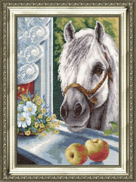 Z015 Nosy Neighbour Cross Stitch Kit from Golden Fleece