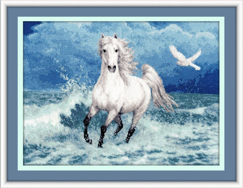 Z030 Free Wind Cross Stitch Kit from Golden Fleece