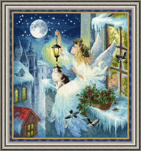 SO012 Winter Fairy Cross Stitch Kit from Golden Fleece