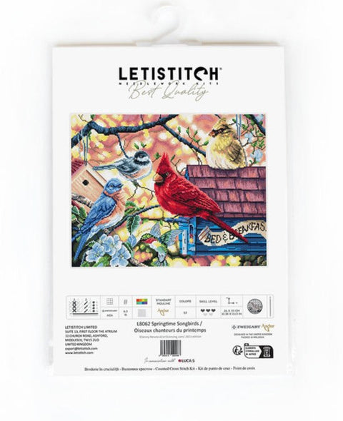 Siuvinėjimo rinkinys Springtime Songbirds SLETIL8062