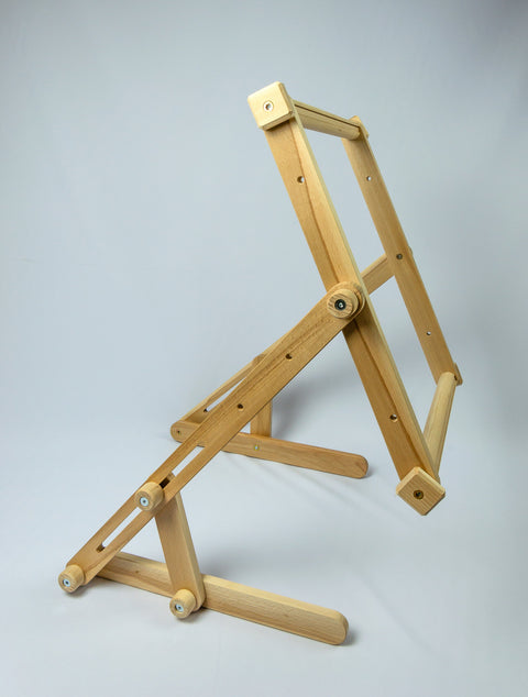 Adjustable Embroidery Stand with Frame 30 x 55 cm, Stable Freestanding Holder for Cross Stitch, Canvas and Fabric Work