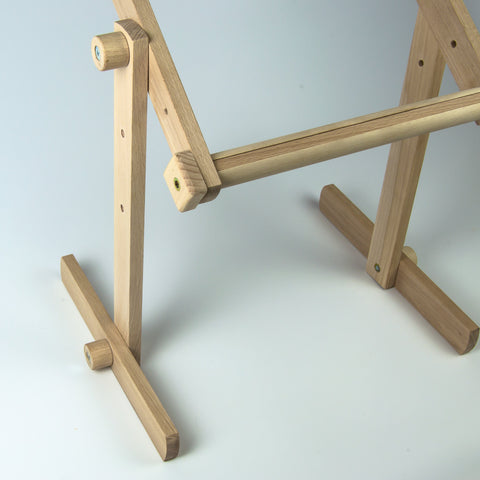 Adjustable Embroidery Stand with 30 × 50 cm Frame, Up to 40 cm High, Cross Stitch and Craft Holder