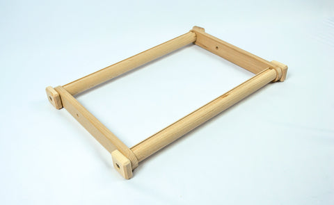 Embroidery Frame 30 × 40 cm with Adjustable Tension, Cross Stitch and Tapestry Craft Hoop