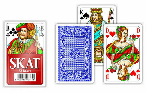 Modiano Skat playing cards (blue)