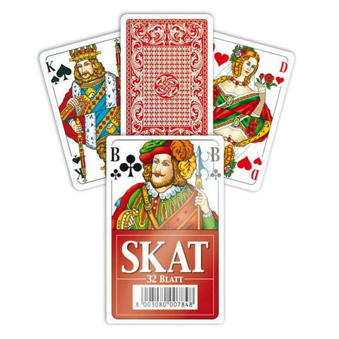 Modiano Skat playing cards (red)