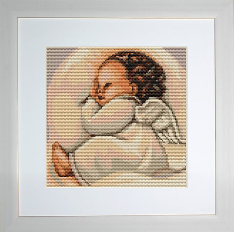 Sleeping Angel SG356 - Cross Stitch Kit by Luca-s