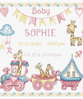 Baby Girl Record SLETI935 - Cross Stitch Kit
