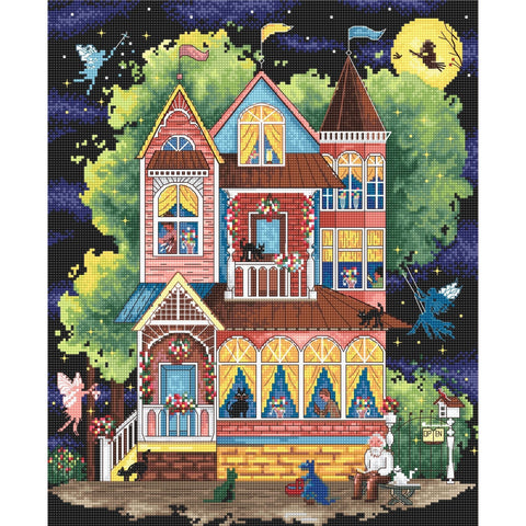 Fairy Tale House SLETI937 - Cross Stitch Kit