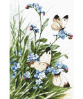Butterflies and Bluebird Flowers SLETI939 - Cross Stitch Kit