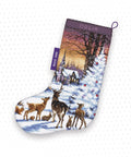 Christmas Wood Stocking SLETI948 - Cross Stitch Kit