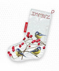 Blue tits Stocking SLETI949 - Cross Stitch Kit