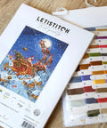 The Reindeer on Their Way! SLETI958 - Cross Stitch Kit
