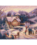 Skating by twilight SLETI967 - Cross Stitch Kit