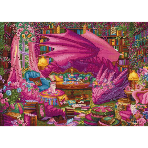 Cross Stitch Kit Reading Kingdom Letistitch