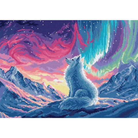 Cross Stitch Kit Aurora Guardian Letistitch
