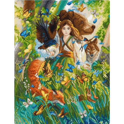 Cross Stitch Kit Magical Friendship Letistitch