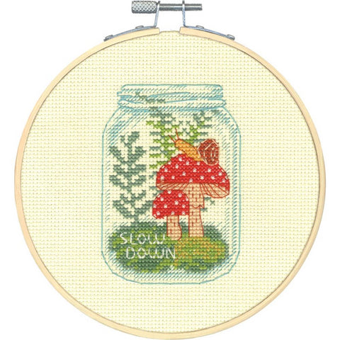 Slow Down (15.2 cm) - Cross Stitch Kit by DIMENSIONS