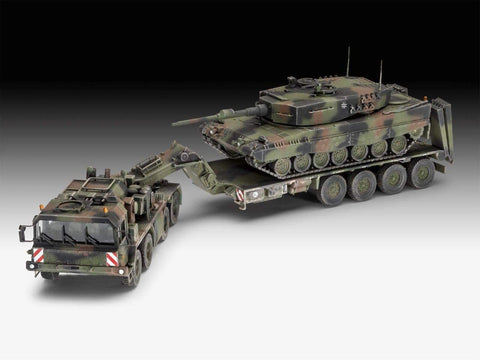 SLT 50-3 Elefant+Leopard - Plastic Modelling Kit By Revell