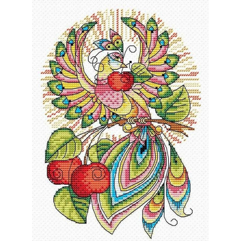 Cross Stitch Kit Fairytale Bird SM-049