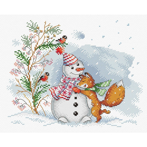 Cross Stitch Kit Warm Friendship SM-322