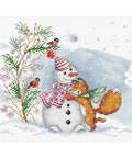 Cross Stitch Kit Warm Friendship SM-322