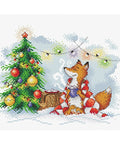 Cross Stitch Kit New Year Lights SM-323