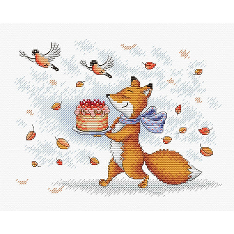 Cross Stitch Kit Preparing to Celebrate SM-325