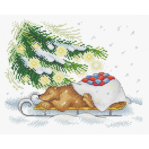 Cross Stitch Kit Holiday Retreat SM-326