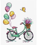 Cross Stitch Kit Bike Ride SM-355