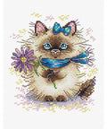 Cross Stitch Kit Sweet Kitty SM-357