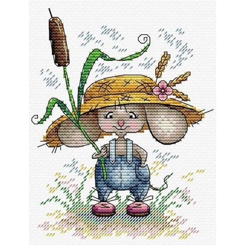 Cross Stitch Kit Hardworker SM-358