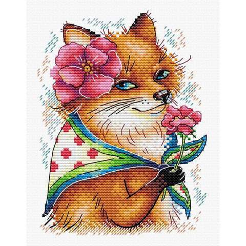 Cross Stitch Kit Redhead Beauty SM-359