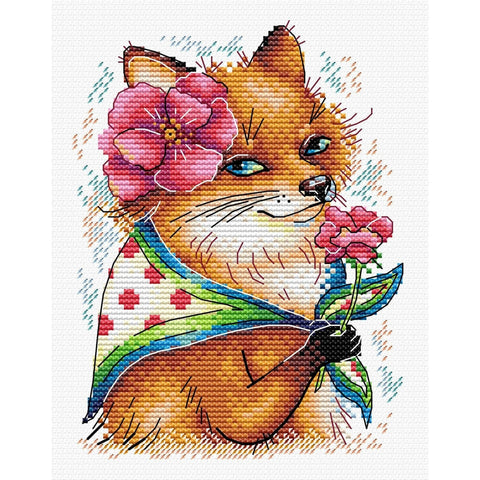 Cross Stitch Kit Redhead Beauty SM-359