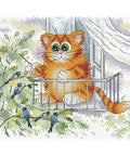 Cross Stitch Kit Ginger Conductor SM-361