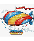 Cross Stitch Kit Fantastic Airship SM-365