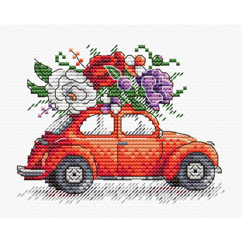 Cross Stitch Kit Journey to Paris SM-368
