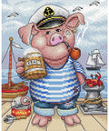Cross Stitch Kit Sailor SM-373