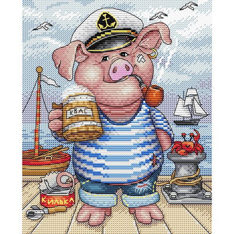 Cross Stitch Kit Sailor SM-373