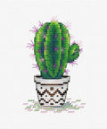 Cross Stitch Kit Fresh Cactus SM-382