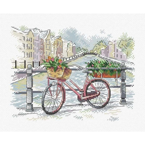 Cross Stitch Kit On the Bridge SM-385