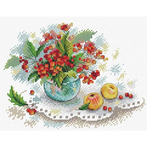 Cross Stitch Kit Autumn Stillife SM-388