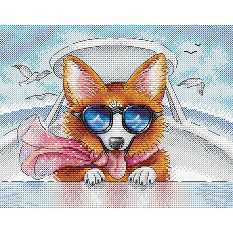 Cross Stitch Kit Living in Style SM-391