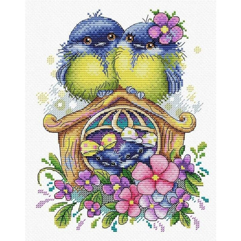Cross Stitch Kit Happy Family SM-397