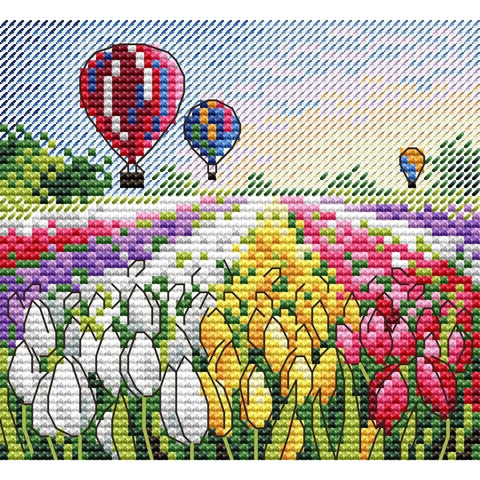 Cross Stitch Kit Evening in Holland SM-433